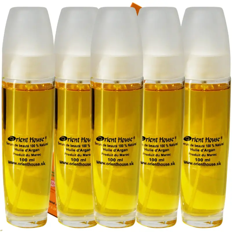 Organic cosmetic argan oil 5x100ml